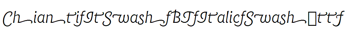 Chianti-ItSwash-BT-Italic-Swash