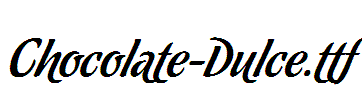 Chocolate-Dulce