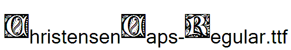 ChristensenCaps-Regular