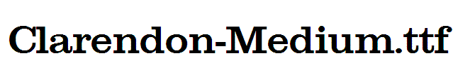 Clarendon-Medium