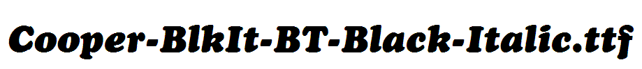 Cooper-BlkIt-BT-Black-Italic