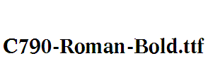 C790-Roman-Bold