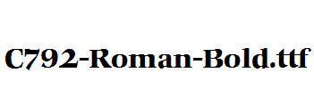 C792-Roman-Bold