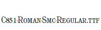 C851-Roman-Smc-Regular