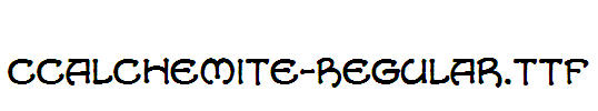 CCAlchemite-Regular