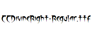 CCDivineRight-Regular