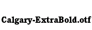 Calgary-ExtraBold