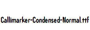 Callimarker-Condensed-Normal