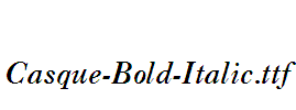 Casque-Bold-Italic