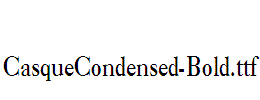 CasqueCondensed-Bold