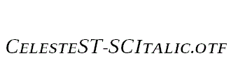 CelesteST-SCItalic