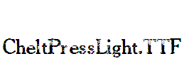 CheltPressLight