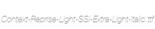 Context-Reprise-Light-SSi-Extra-Light-Italic