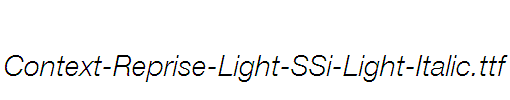 Context-Reprise-Light-SSi-Light-Italic