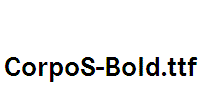 CorpoS-Bold