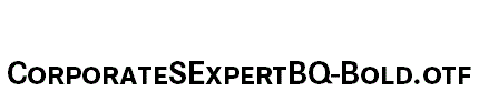 CorporateSExpertBQ-Bold