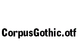 CorpusGothic