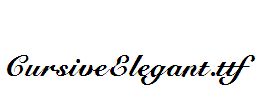 CursiveElegant