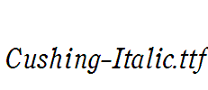 Cushing-Italic