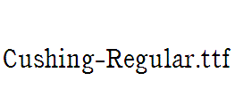 Cushing-Regular