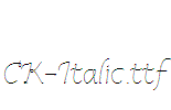 CK-Italic