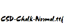 CSD-Chalk-Normal