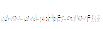 Calvin-and-Hobbes-Outline