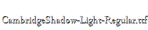 CambridgeShadow-Light-Regular