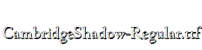 CambridgeShadow-Regular