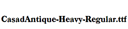 CasadAntique-Heavy-Regular