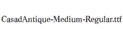 CasadAntique-Medium-Regular