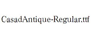 CasadAntique-Regular