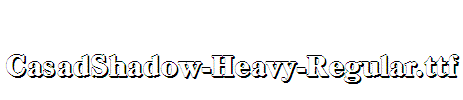 CasadShadow-Heavy-Regular