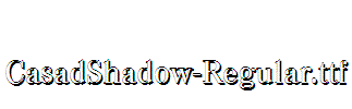 CasadShadow-Regular