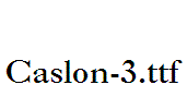 Caslon-3