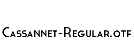 Cassannet-Regular