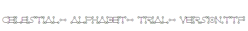 Celestial-Alphabet-Trial-Version