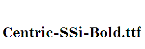 Centric-SSi-Bold