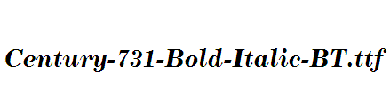 Century-731-Bold-Italic-BT