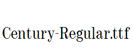 Century-Regular