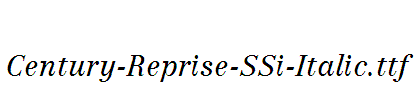 Century-Reprise-SSi-Italic