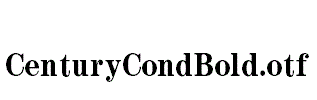 CenturyCondBold