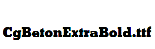 CgBetonExtraBold