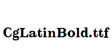 CgLatinBold