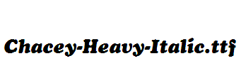 Chacey-Heavy-Italic