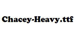 Chacey-Heavy