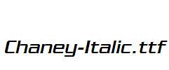 Chaney-Italic