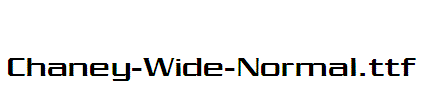 Chaney-Wide-Normal