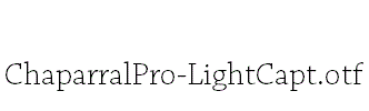 ChaparralPro-LightCapt