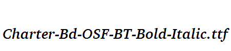 Charter-Bd-OSF-BT-Bold-Italic